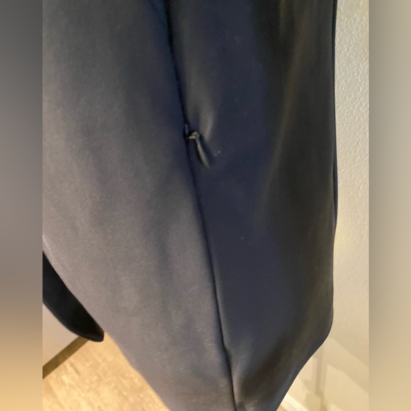 NWOT Banana Republic Packable Black Blazer Sz Small Stretch Red liner - Picture 10 of 13